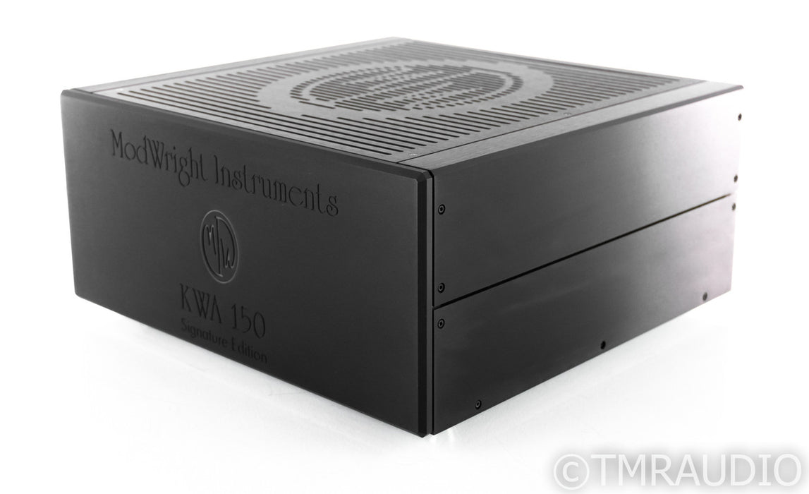 ModWright KWA 150SE Stereo Power Amplifier; KWA150SE Signature Edition; Black
