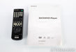 Sony DVP-S9000ES SACD / DVD Player; DVPS9000ES; Remote