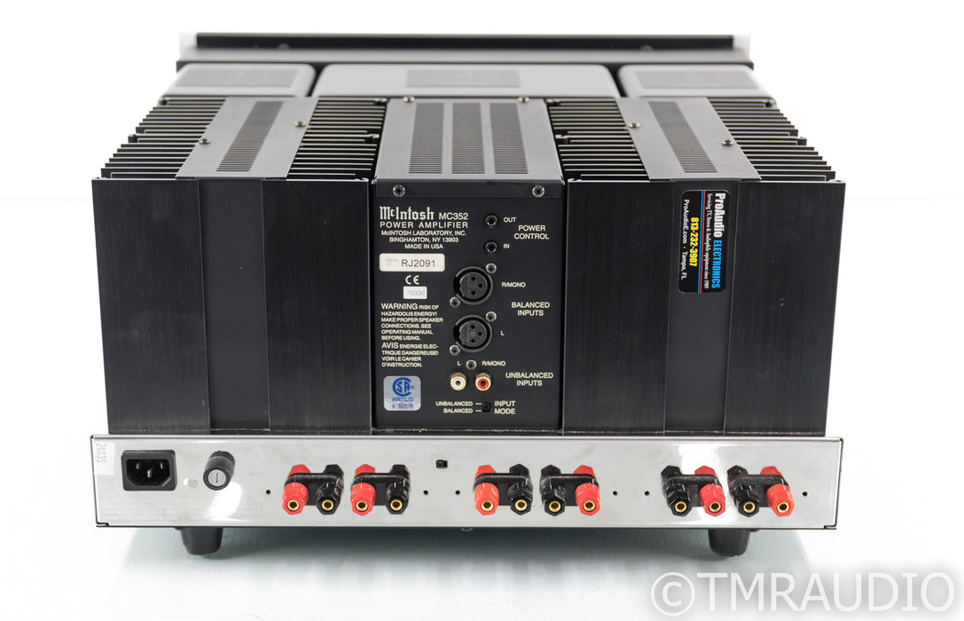 McIntosh MC352 Stereo Power Amplifier; MC-352