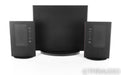 Magnepan Mini Maggie Planar Magnetic Speaker System; Cherry Pair w/ Subwoofer
