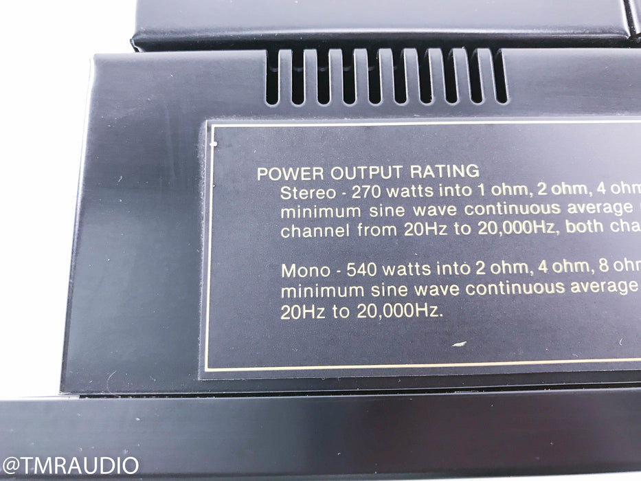 McIntosh MC7270 Stereo Power Amplifier