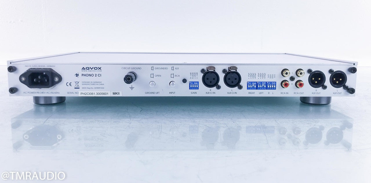 Aqvox 2Ci MkII MM / MC Balanced Phono Preamplifier