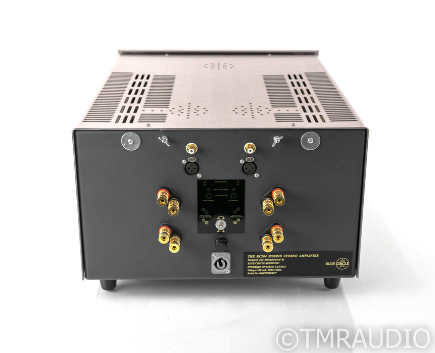 Blue Circle Audio BC204 Stereo Tube Hybrid Power Amplifier; BC-204 (No Plinth)