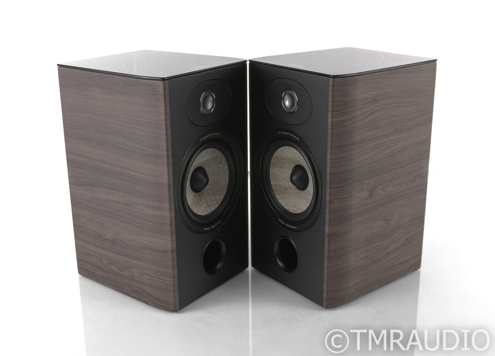 Focal Aria 906 Bookshelf Speakers; Dark Walnut Pair