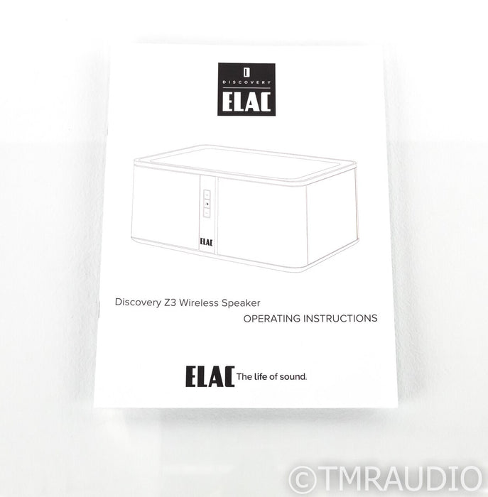 ELAC Discovery Z3 Wireless Bluetooth Speaker; Z-3