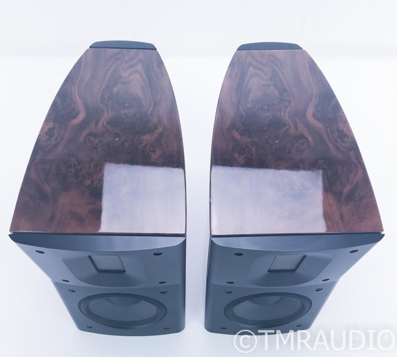 Raidho D1 Bookshelf Speakers; D-1; Walnut Burl Pair