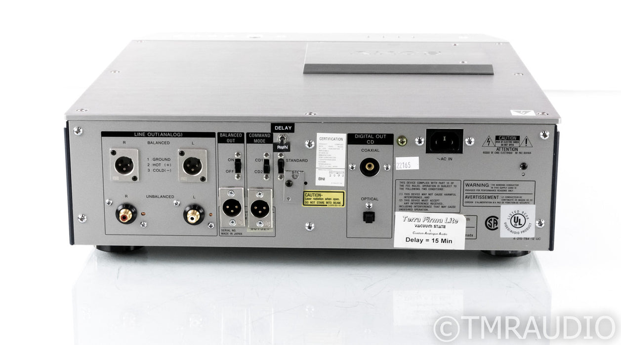 Sony SCD-1 SACD / CD Player; SCD1; Modified; AS-IS (Does Not Read Disks)