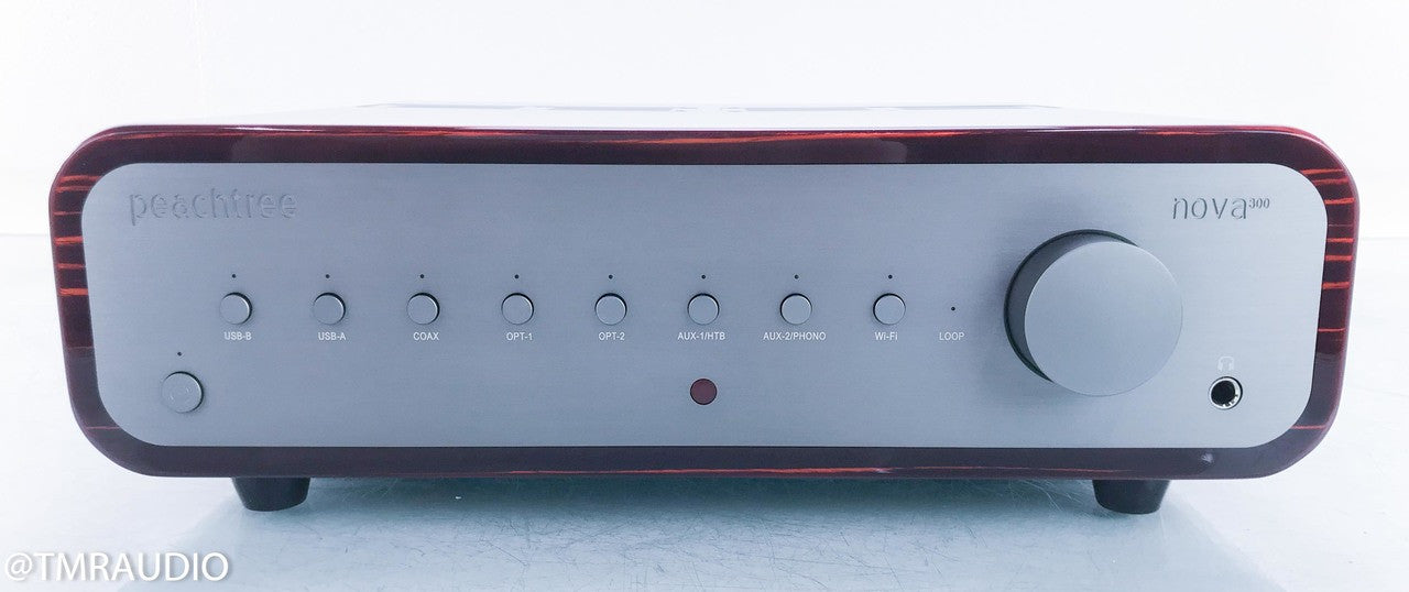 Peachtree Nova 300 Stereo Integrated Amplifier; Ebony Mocha