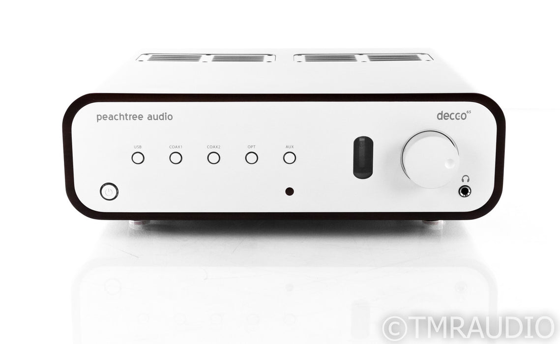 Peachtree Decco 65 Stereo Tube Hybrid Integrated Amplifier; Rosewood; Remote