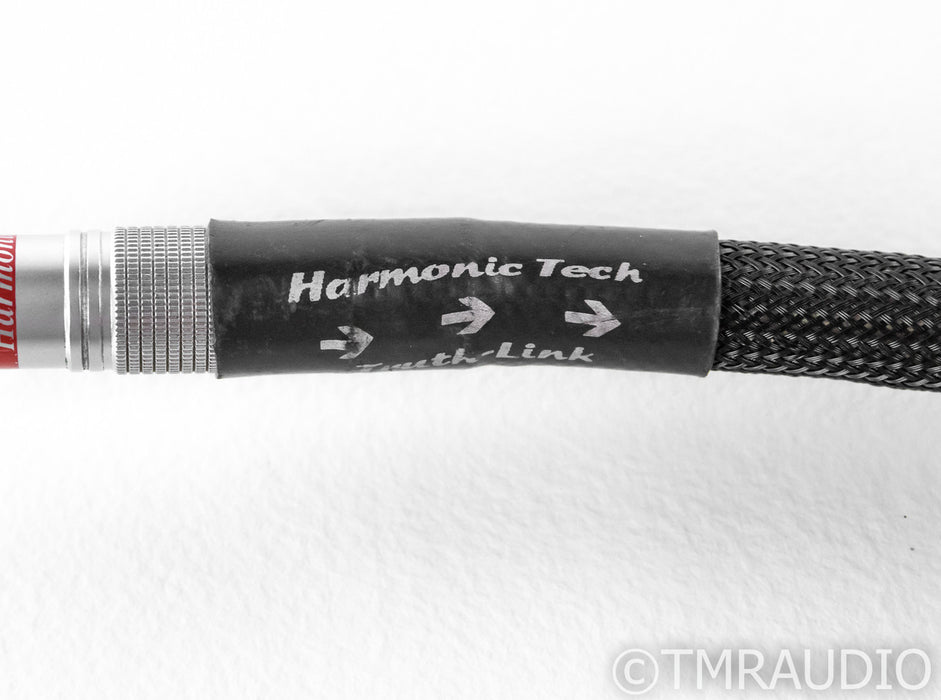 Harmonic Technology Truth Link RCA Cables; 1m Pair Interconnects