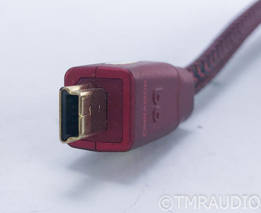 AudioQuest Cinnamon Mini USB Cable; Single 1.5m Interconnect