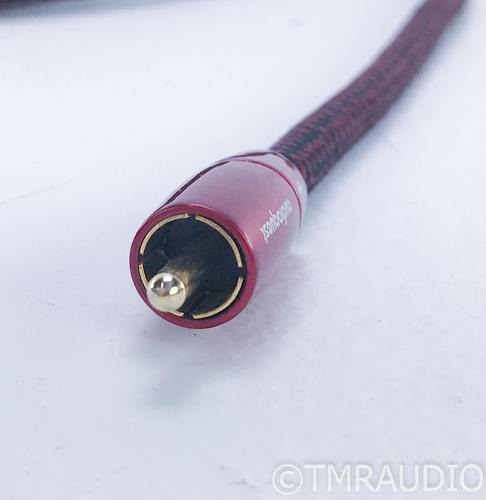 AudioQuest Red River RCA Subwoofer Center Channel Cable; Single; 3m