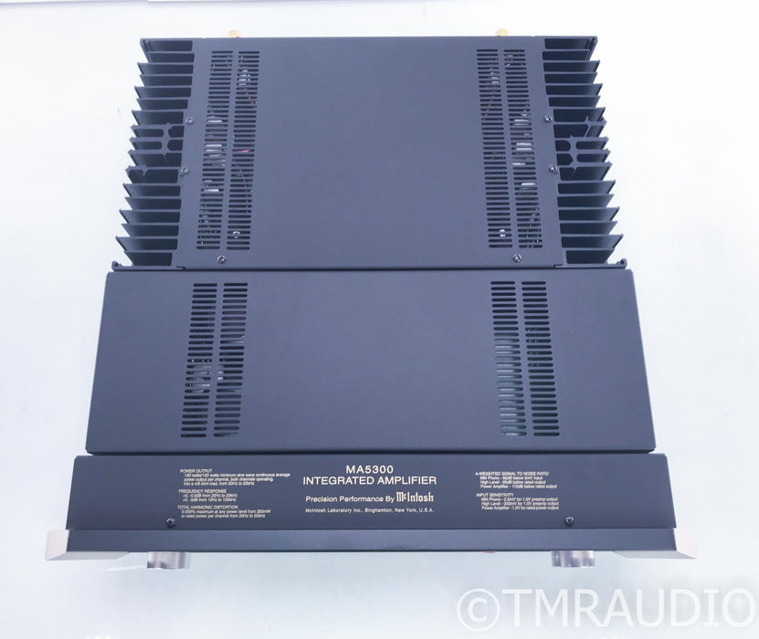 McIntosh MA5300 Stereo Integrated Amplifier; MA-5300; Remote