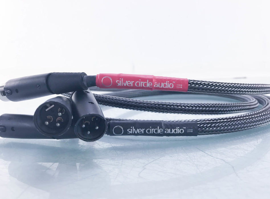 Silver Circle Audio TimeWise XLR Cables; 1.5m Pair Balanced Interconnects