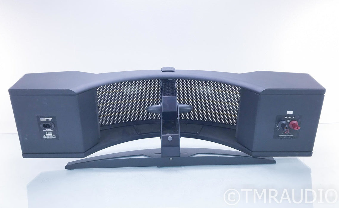 Martin Logan Theater Center Channel Speaker; Black Electrostatic Hybrid