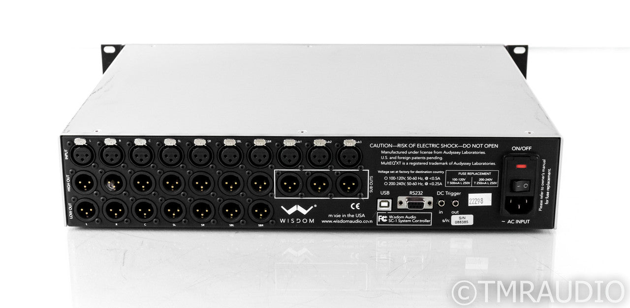 Wisdom SC-1 7.3 Channel Balanced System Controller; Crossover; Room Correction
