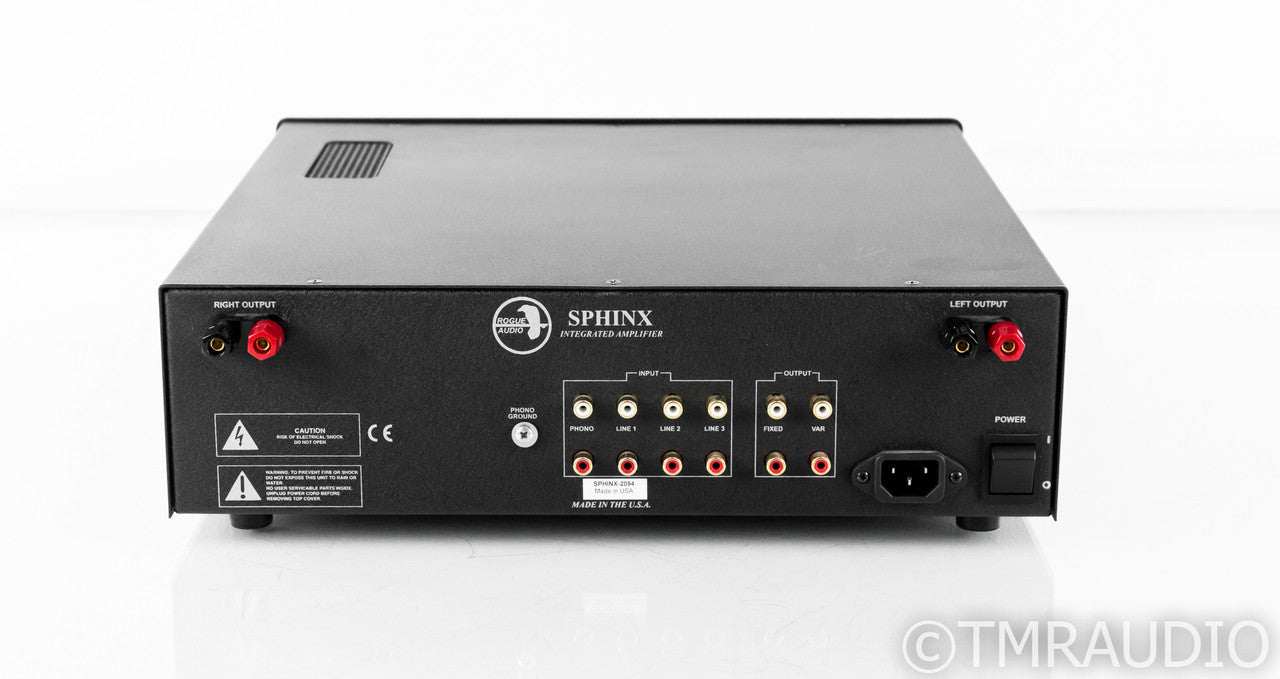 Rogue Audio Sphinx V2 Stereo Integrated Amplifier; Remote; MM / MC Phono