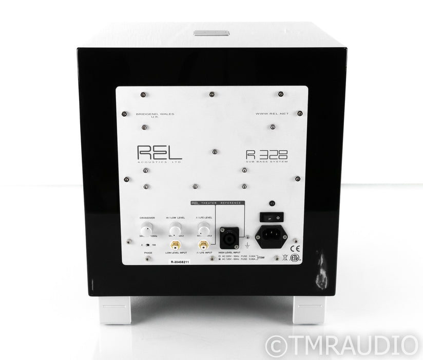 REL R-328 10" Powered Subwoofer; Black; R238