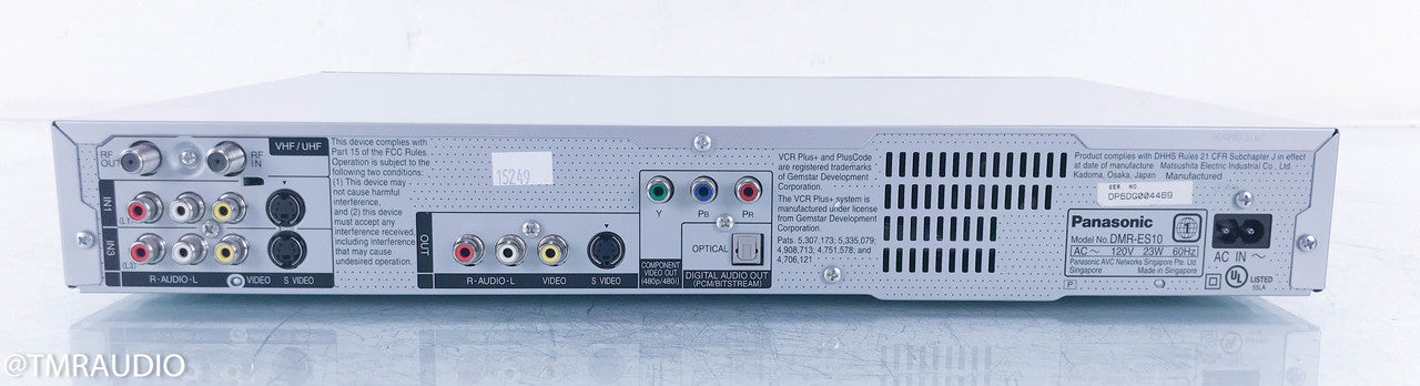 Panasonic DMR-ES10 DVD Recorder / Player