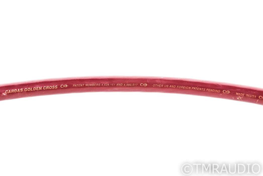 Cardas Golden Cross Bi-Wire Speaker Cables; 2m Pair