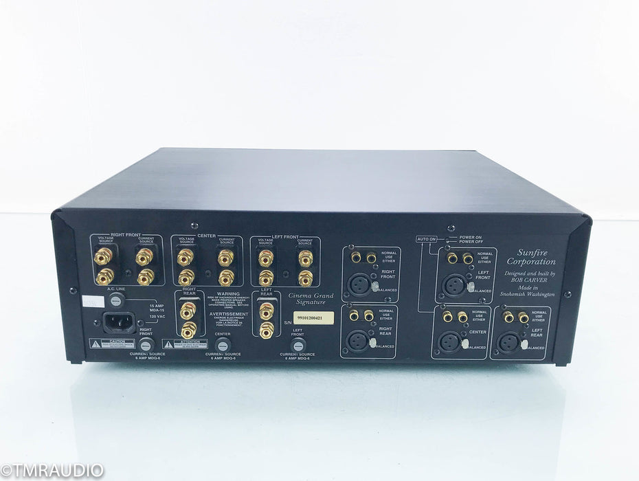 Sunfire Cinema Grand Signature 5 Channel Power Amplifier