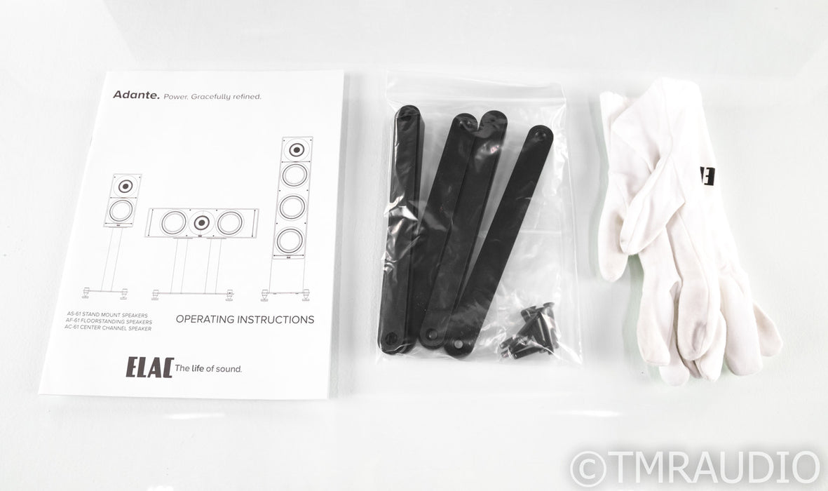 Elac Adante AC-61 Center Channel Speaker; Gloss Black; AC61