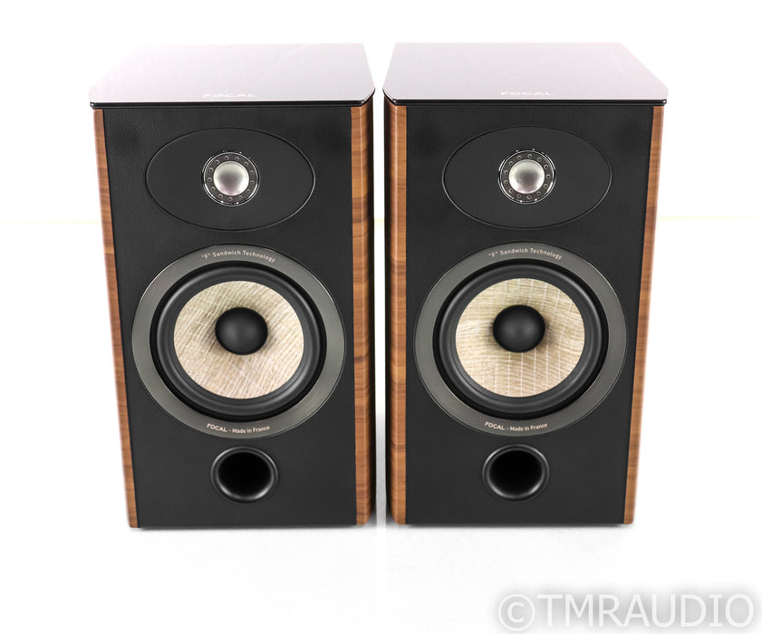 Focal Aria 905 Bookshelf Speakers; Walnut Pair