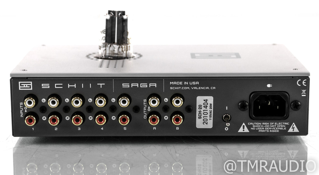 Schiit Saga Tube Hybrid Stereo Preamplifier; Remote
