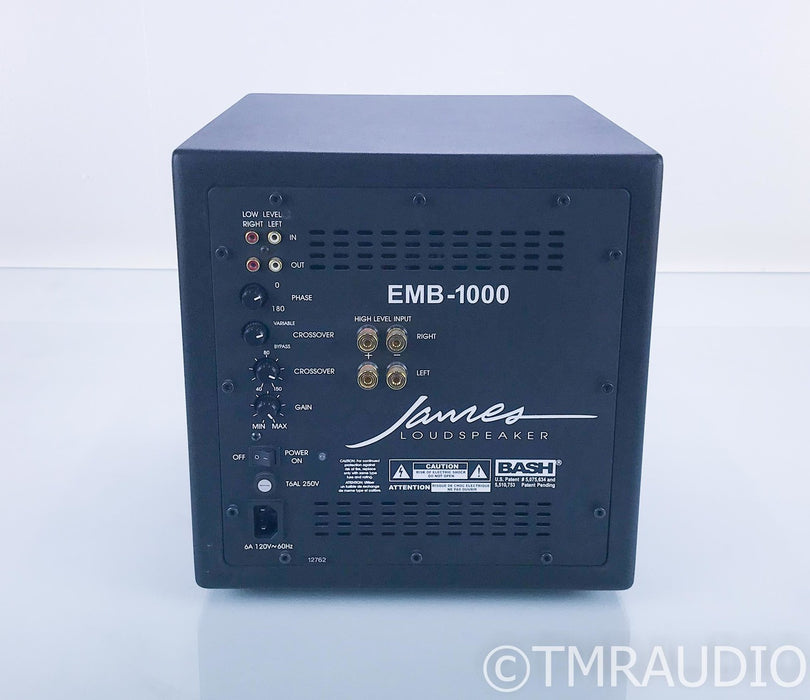 James Loudspeaker EMB-1000 10" Powereed Subwoofer