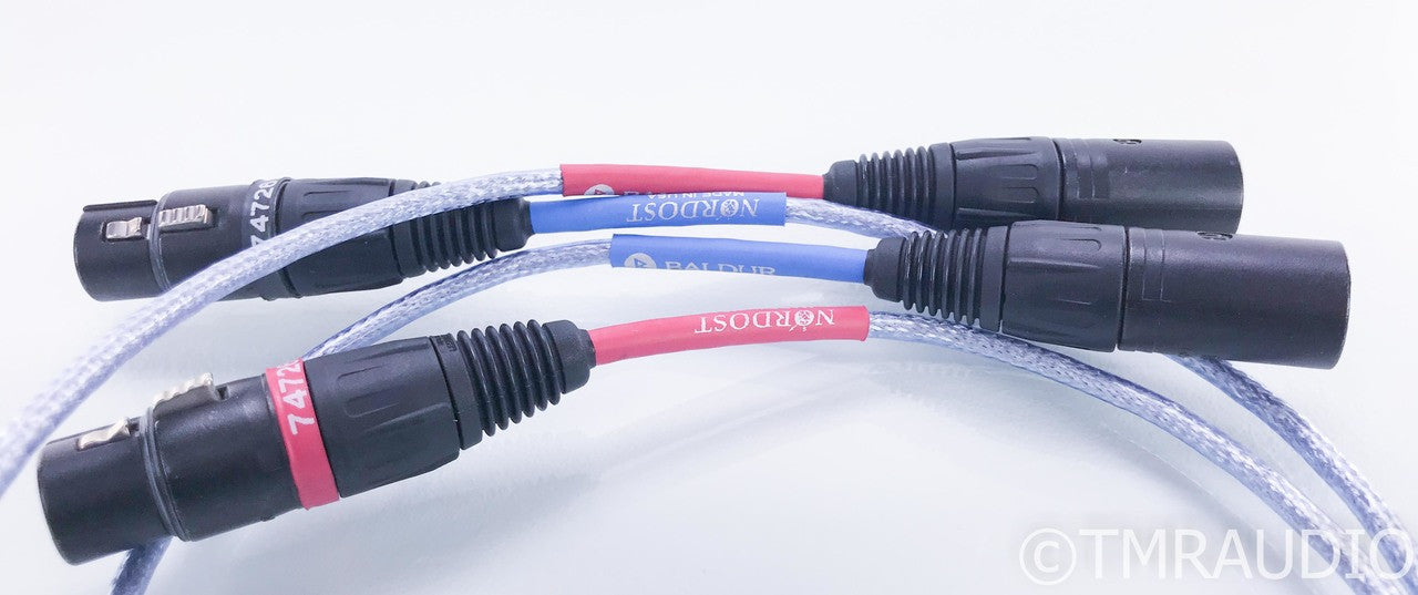 Nordost Baldur XLR Cables; .6m Pair Balanced Interconnects