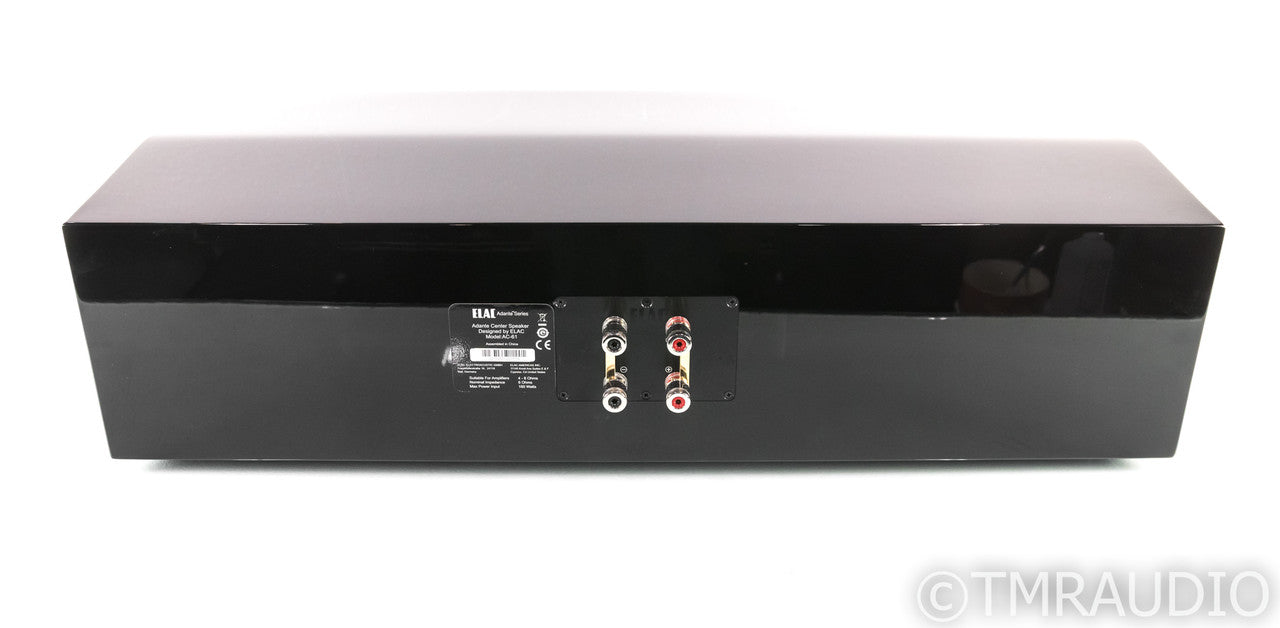 Elac Adante AC-61 Center Channel Speaker; Gloss Black; AC61