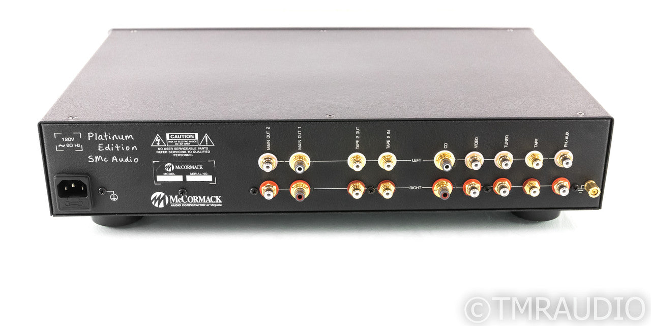 McCormack Audio RLD-1 Platinum Edition Stereo Preamplifier; RLD1; SMc Upgraded