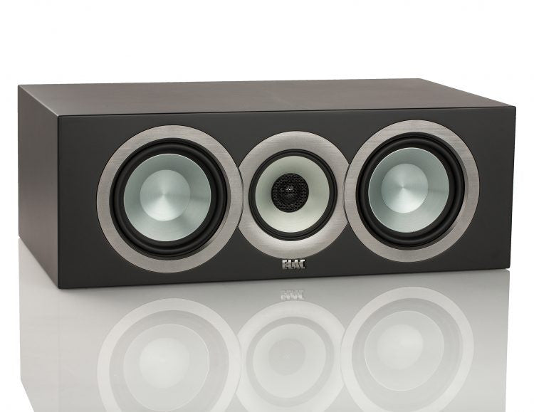 ELAC Uni-Fi Slim CCU5 Center Channel Speaker; Black (New/Open Box w/ Warranty)