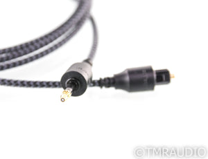 AudioQuest Carbon TOSLINK to Mini Optical Cable; 1.5m Digital Interconnect