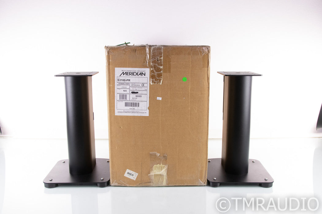 Meridian DSP3100 20" Speaker Stands; Black Pair