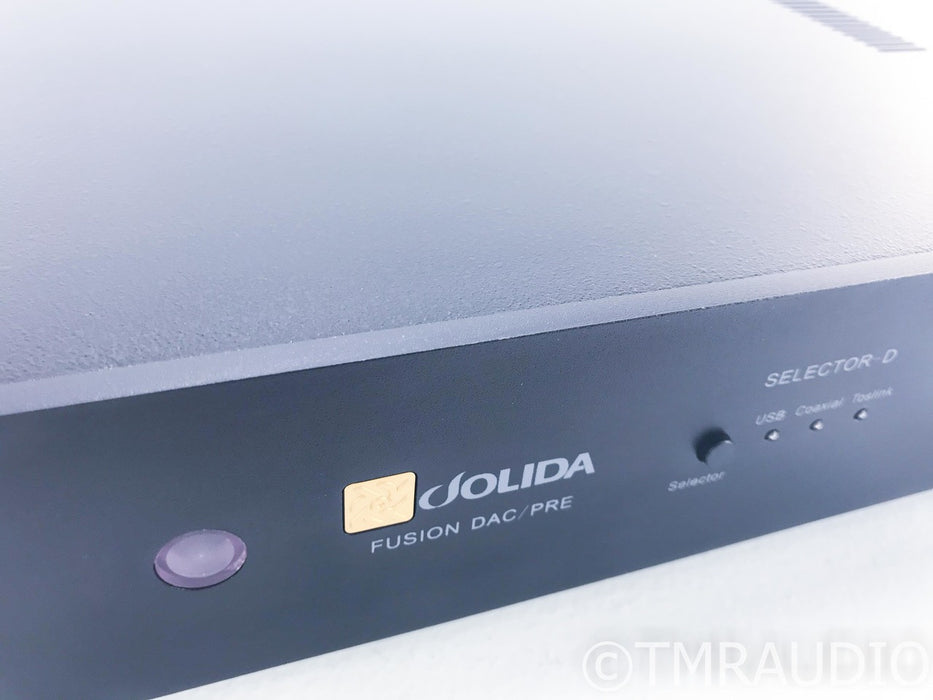 Jolida Fusion Tube DAC / Preamplifier; D/A Converter; Bluetooth