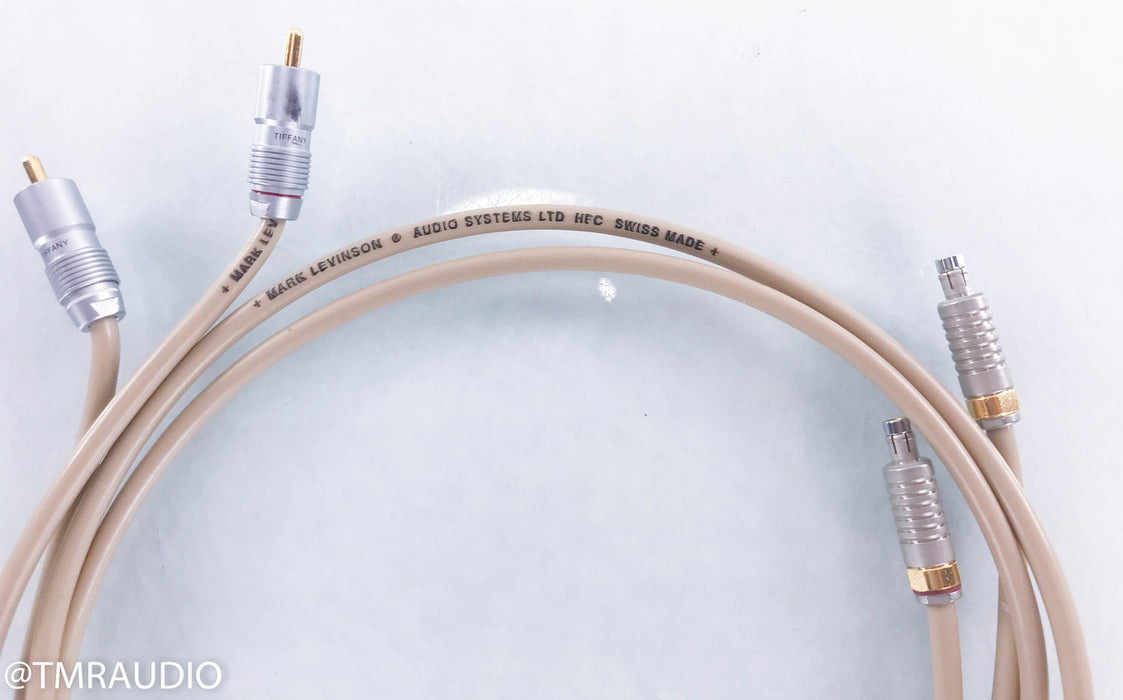 Mark Levinson Audio Systems Ltd. RCA to Camac Cables