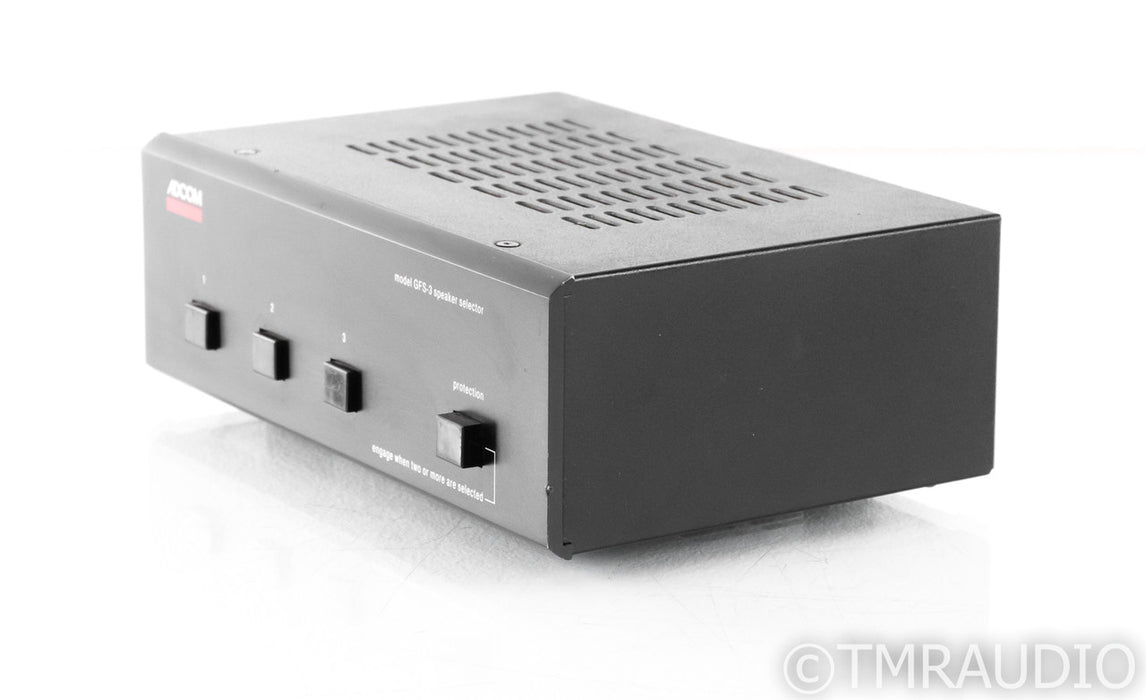 Adcom GFS-3 Speaker Selector w/ Amplifier Protection; 3-Way Switch; GFS3