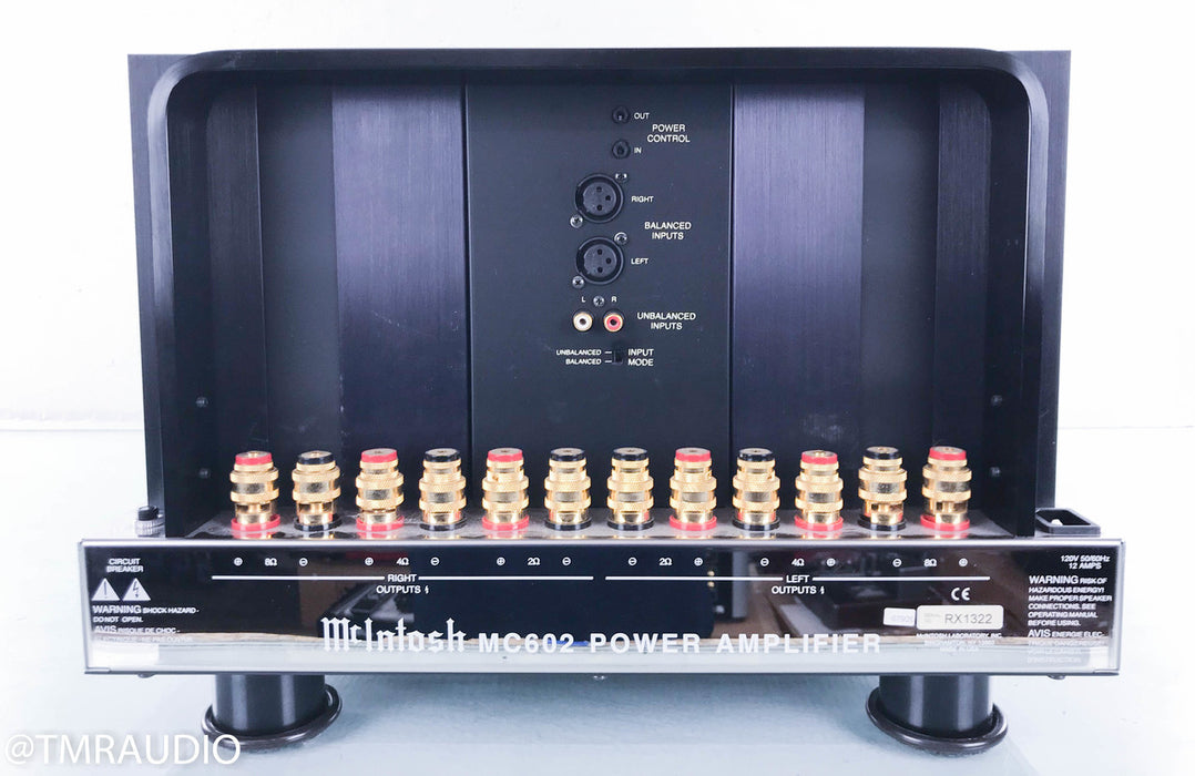 McIntosh MC602 Stereo Power Amplifier