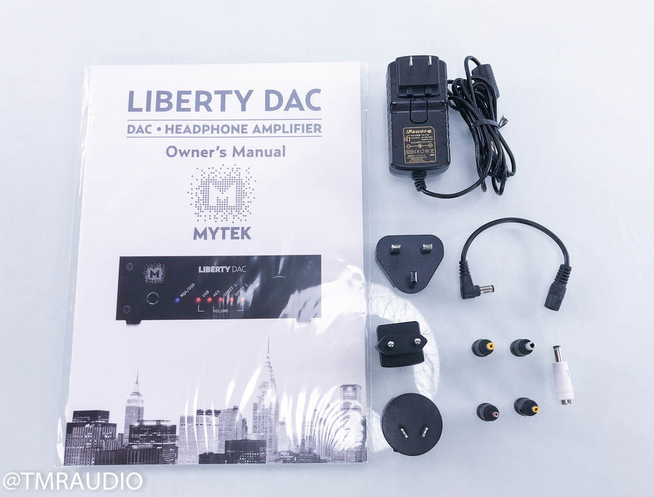 Mytek Liberty DAC w/ iFi iPower AC Adapter