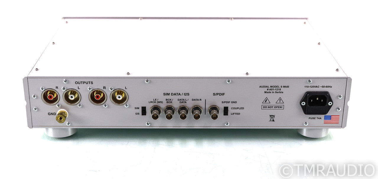 Audial Model S MkIII DAC; D/A Converter; I2S; Mark 3