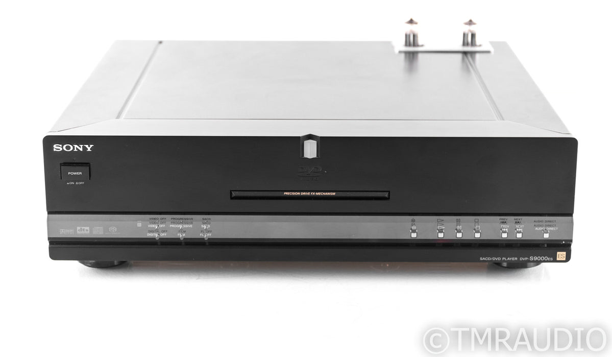 ソニーDVP-S9000ES,CD-SACD-DVDプレーヤー。高級機美品。 Sony DVP-S9000ES SACD / DVD Player — The Music Room