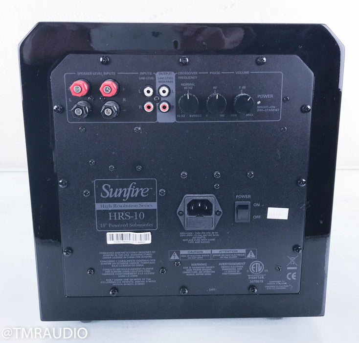 Sunfire HRS-10 10" Powered Subwoofer