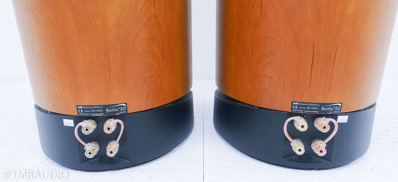 B&W Nautilus 802 Floorstanding Speakers