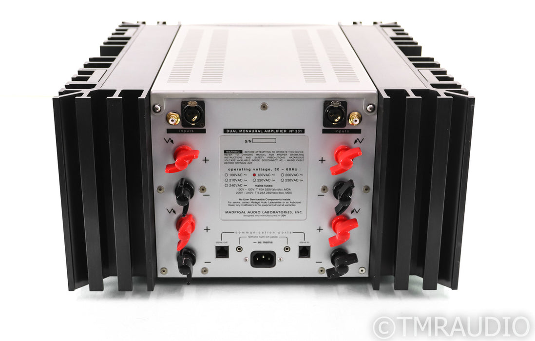 Mark Levinson No. 331 Stereo Power Amplifier; No.331