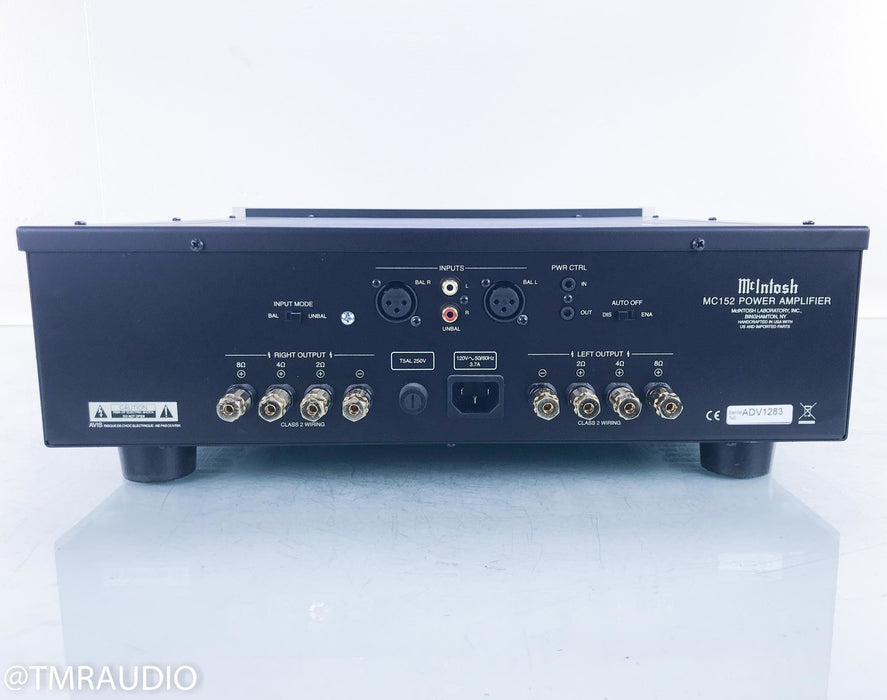 McIntosh MC152 Stereo Power Amplifier