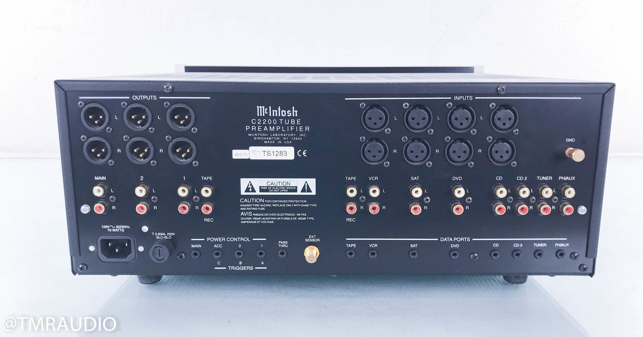McIntosh C2200 Stereo Tube Preamplifier
