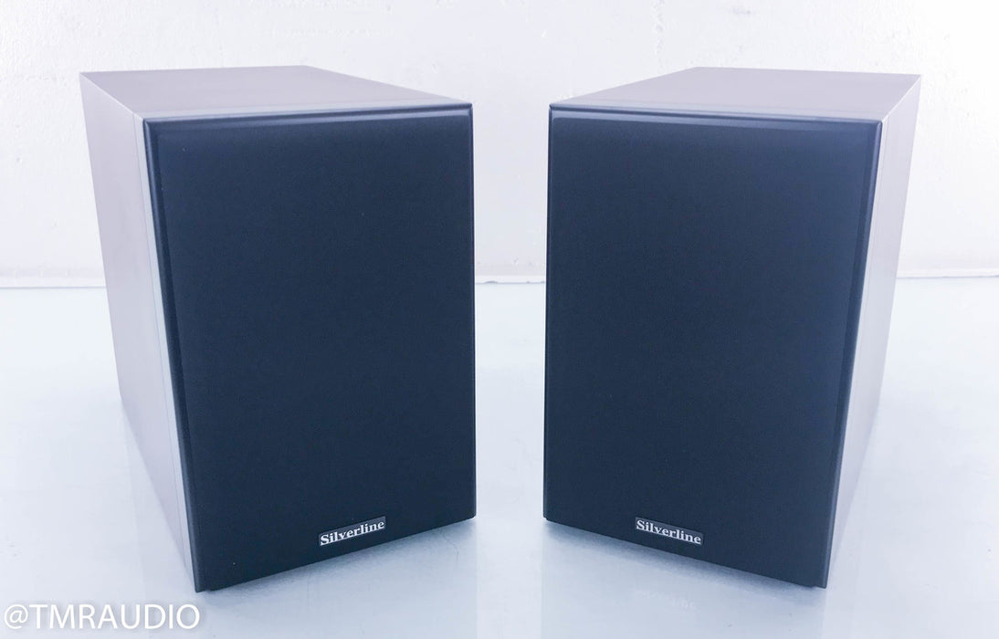 Silverline Minuet Grand Bookshelf Speakers; Rosewood Pair (1/2)
