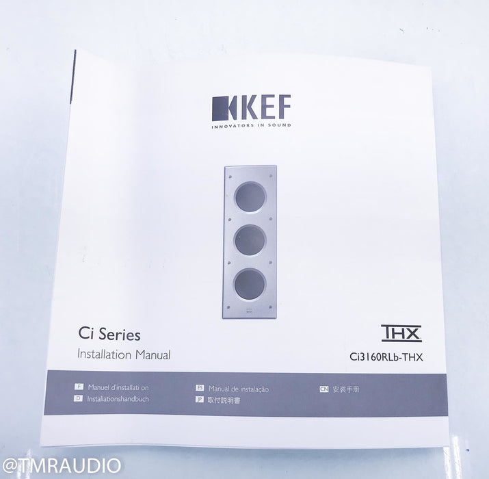 KEF Ci3160RLb-THX Reference Theater In-Wall Subwoofer (2/2)