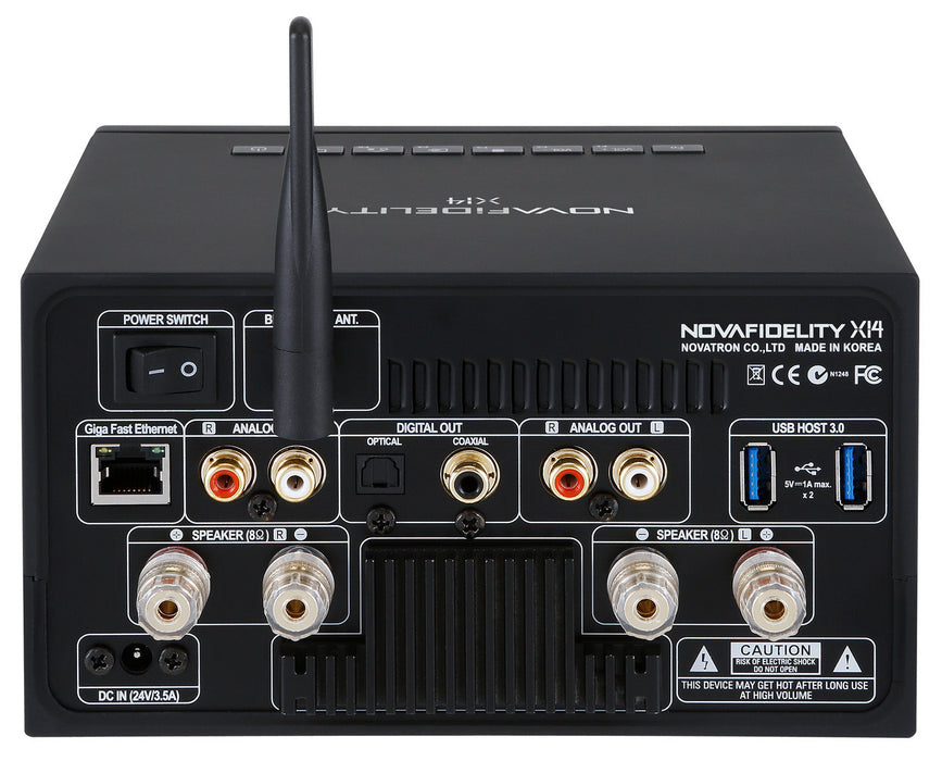 Cocktail Audio X14 Stereo Integrated Amplifier / Network Streamer; X-14 (New)